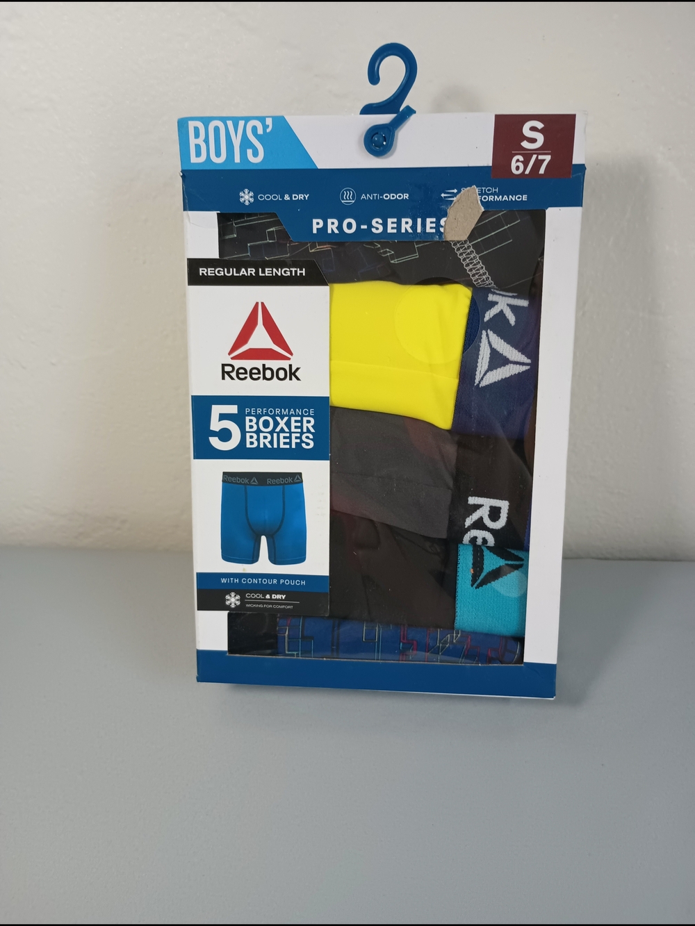 Reebok Boys' Performance Boxer Briefs Underwear
